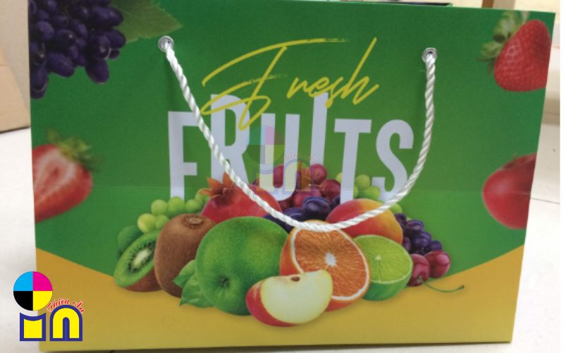 túi giấy đựng hoa quả